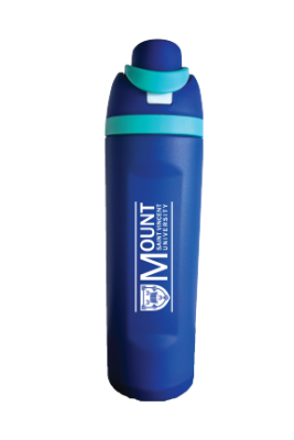 Msvu Niagara Bottle - 24 Oz - Blue With White Imrint