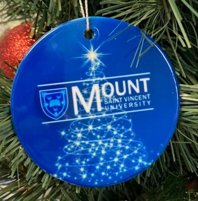 Mount Ceramic Christmas Ornament